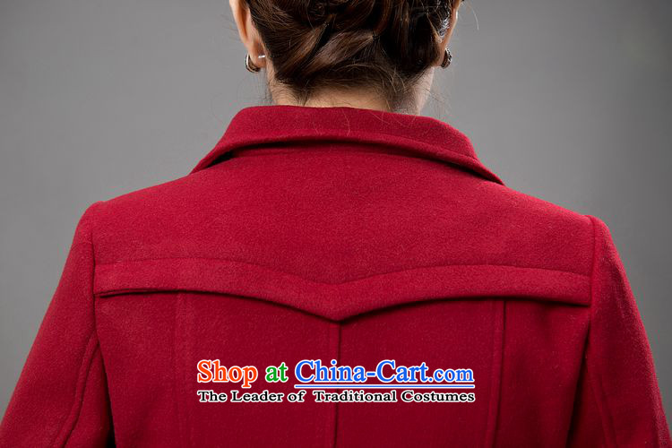Mary Wu Sha 2015 new Korean large Sau San in the number of older women in the gross? coats long jacket, BM13818 BOURDEAUX XXXL picture, prices, brand platters! The elections are supplied in the national character of distribution, so action, buy now enjoy more preferential! As soon as possible.
