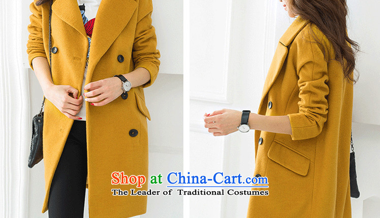 Daw Aung San Suu Kyi places by 2015 autumn and winter new gross jacket Korean fashion? 