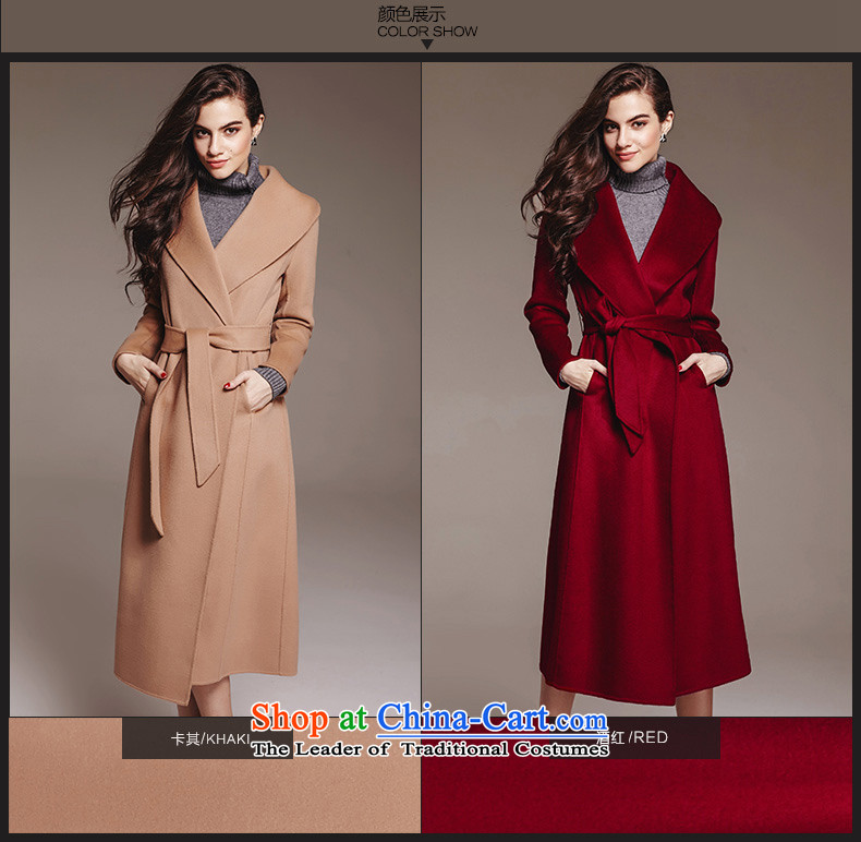Orange CD 2015 Autumn new products double-side cashmere overcoat, long wool coat? a wool coat windbreaker female card its XL Photo, prices, brand platters! The elections are supplied in the national character of distribution, so action, buy now enjoy more preferential! As soon as possible.