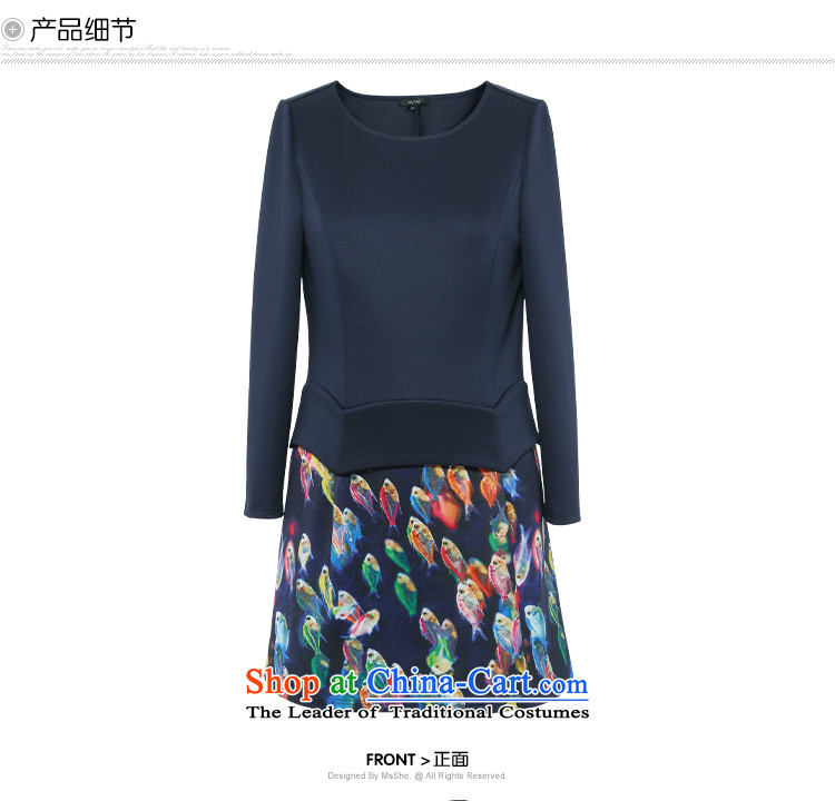 Large msshe women 2015 new autumn replacing minimalist stamp stitching thick MM leave two garment 10323 blue 4XL Photo, prices, brand platters! The elections are supplied in the national character of distribution, so action, buy now enjoy more preferential! As soon as possible.