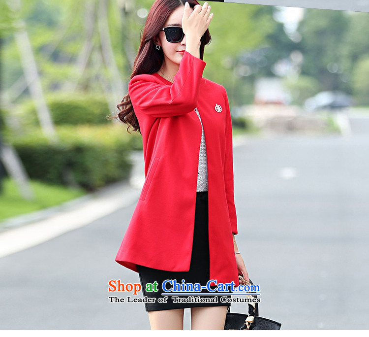 In accordance with the Korean version of solid color check a wool coat 2015 autumn and winter new temperament Sau San small incense wind jacket girl in gross? long black XXXXL picture, prices, brand platters! The elections are supplied in the national character of distribution, so action, buy now enjoy more preferential! As soon as possible.