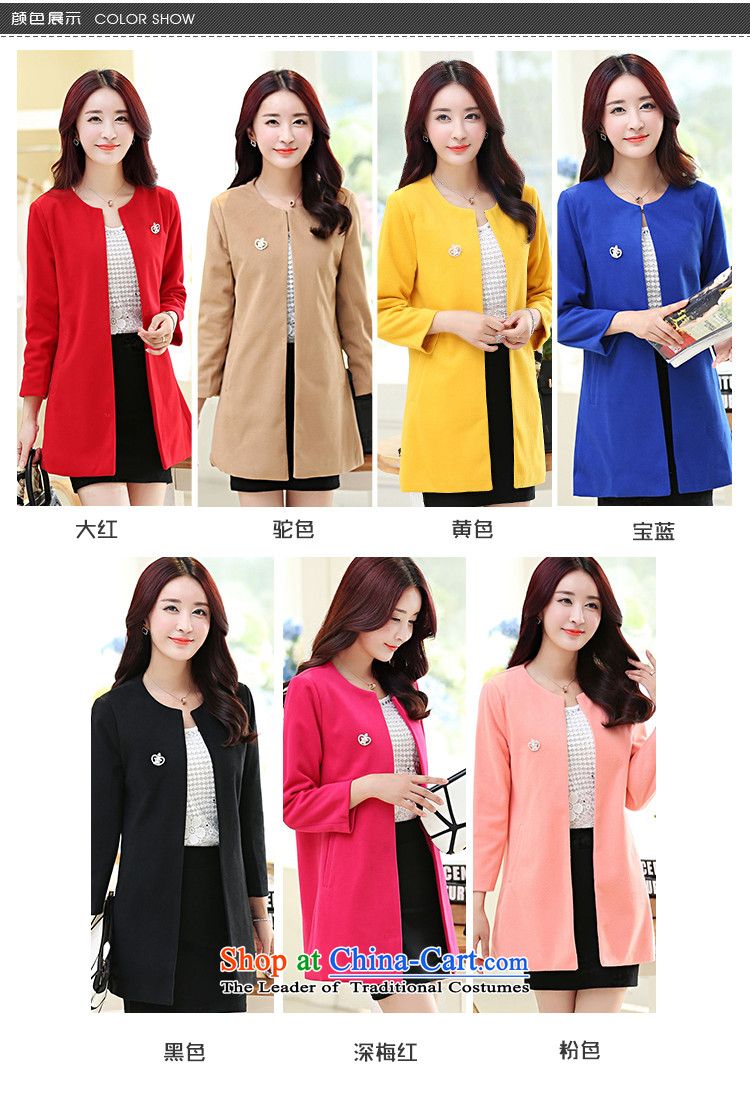 In accordance with the Korean version of solid color check a wool coat 2015 autumn and winter new temperament Sau San small incense wind jacket girl in gross? long black XXXXL picture, prices, brand platters! The elections are supplied in the national character of distribution, so action, buy now enjoy more preferential! As soon as possible.