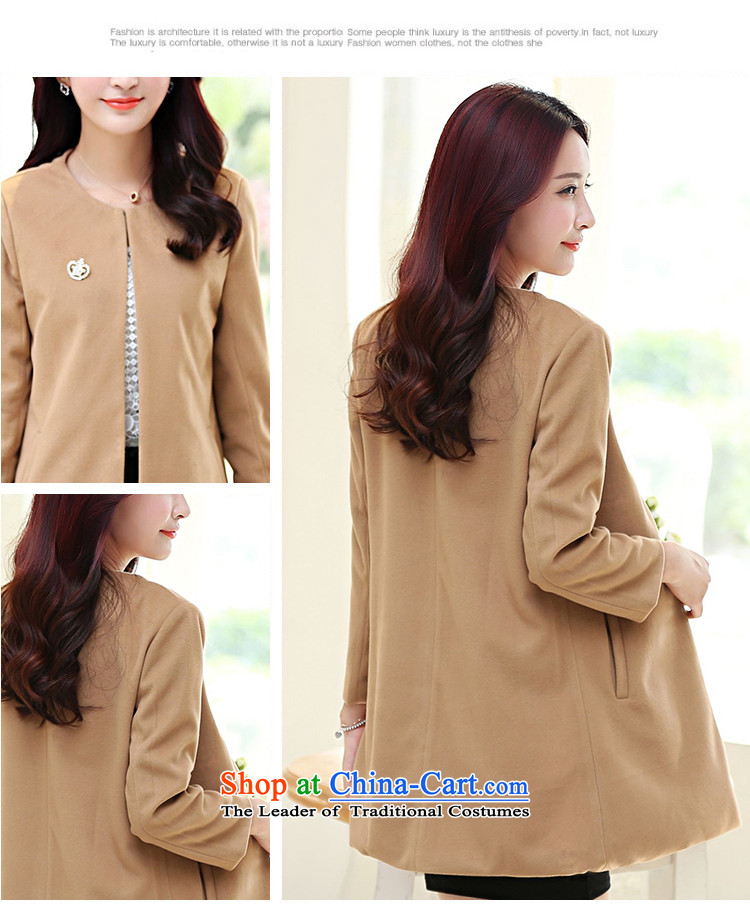 In accordance with the Korean version of solid color check a wool coat 2015 autumn and winter new temperament Sau San small incense wind jacket girl in gross? long black XXXXL picture, prices, brand platters! The elections are supplied in the national character of distribution, so action, buy now enjoy more preferential! As soon as possible.
