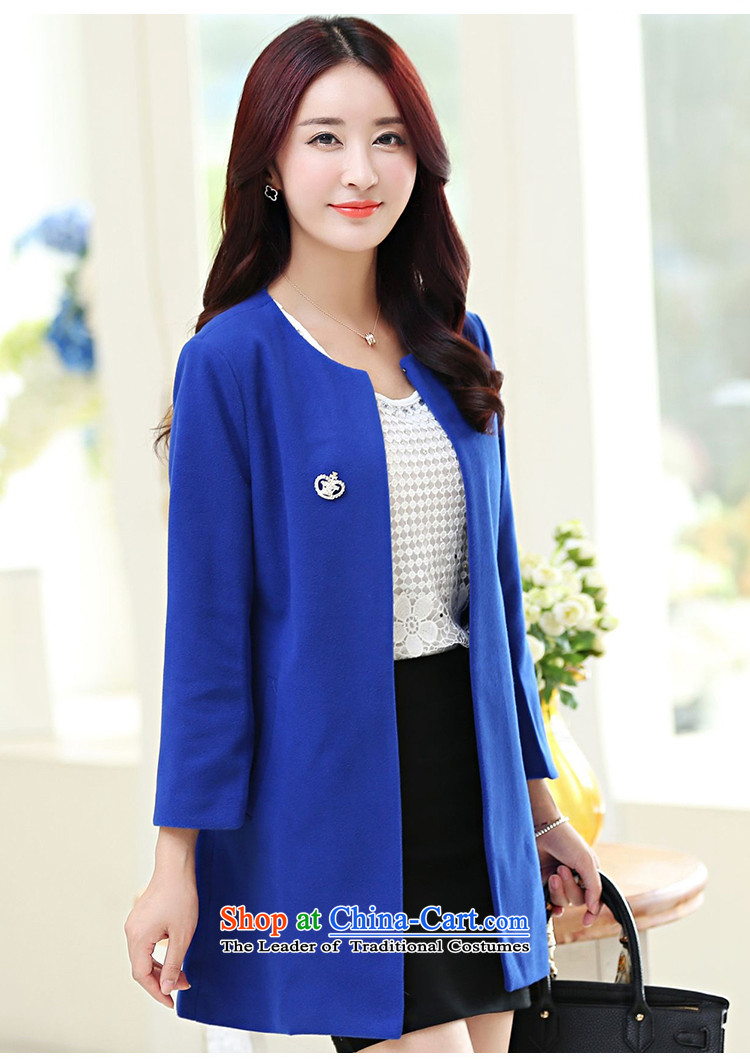 In accordance with the Korean version of solid color check a wool coat 2015 autumn and winter new temperament Sau San small incense wind jacket girl in gross? long black XXXXL picture, prices, brand platters! The elections are supplied in the national character of distribution, so action, buy now enjoy more preferential! As soon as possible.