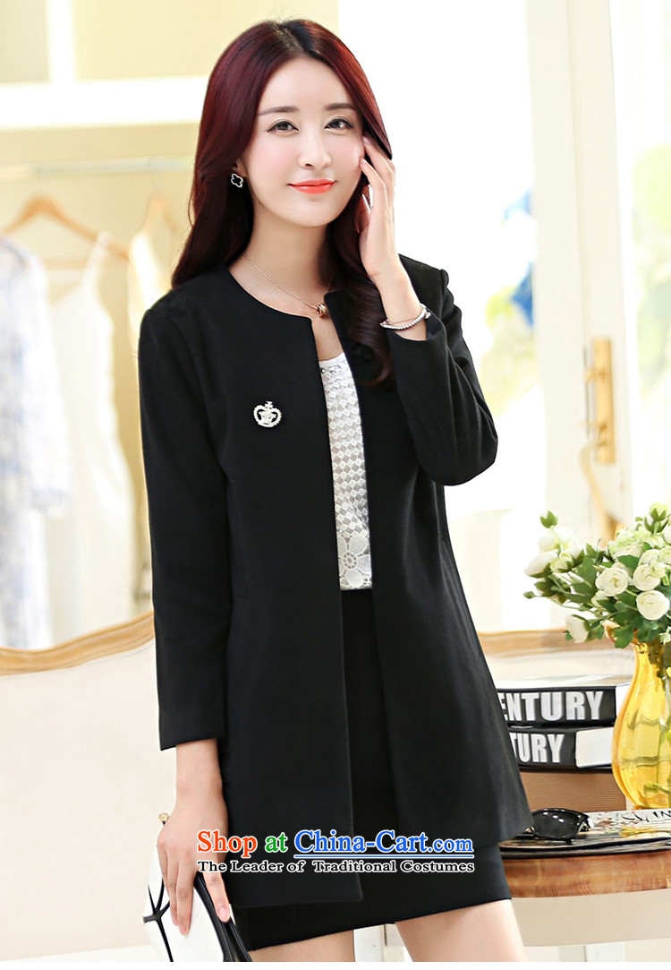 In accordance with the Korean version of solid color check a wool coat 2015 autumn and winter new temperament Sau San small incense wind jacket girl in gross? long black XXXXL picture, prices, brand platters! The elections are supplied in the national character of distribution, so action, buy now enjoy more preferential! As soon as possible.