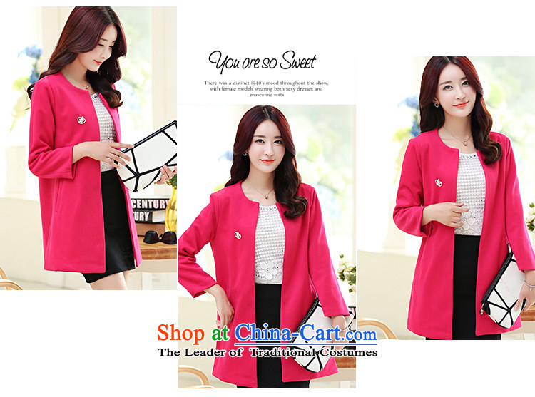 In accordance with the Korean version of solid color check a wool coat 2015 autumn and winter new temperament Sau San small incense wind jacket girl in gross? long black XXXXL picture, prices, brand platters! The elections are supplied in the national character of distribution, so action, buy now enjoy more preferential! As soon as possible.