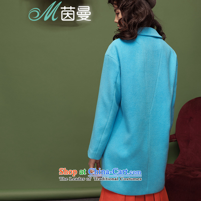 The Goddess of Mercy with new Yoon Athena Cayman minimalist pure color long coats)?? LAKE 8533210609 coats , Athena Chu (Blue INMAN, DIRECTOR OF shopping on the Internet has been pressed.)
