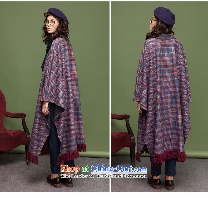 The Goddess of Mercy with new El Athena Cayman tartan jacket edging swing long coats (8533210600)?- color grid M pictures, prices, brand platters! The elections are supplied in the national character of distribution, so action, buy now enjoy more preferential! As soon as possible.