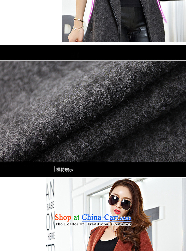 Jung-eun 2015 autumn and winter new woolen wind jacket women XL Graphics thin, Korean gross? And color 3XL shawl 1290 picture, prices, brand platters! The elections are supplied in the national character of distribution, so action, buy now enjoy more preferential! As soon as possible.