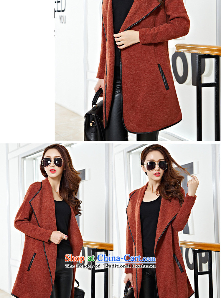 Jung-eun 2015 autumn and winter new woolen wind jacket women XL Graphics thin, Korean gross? And color 3XL shawl 1290 picture, prices, brand platters! The elections are supplied in the national character of distribution, so action, buy now enjoy more preferential! As soon as possible.