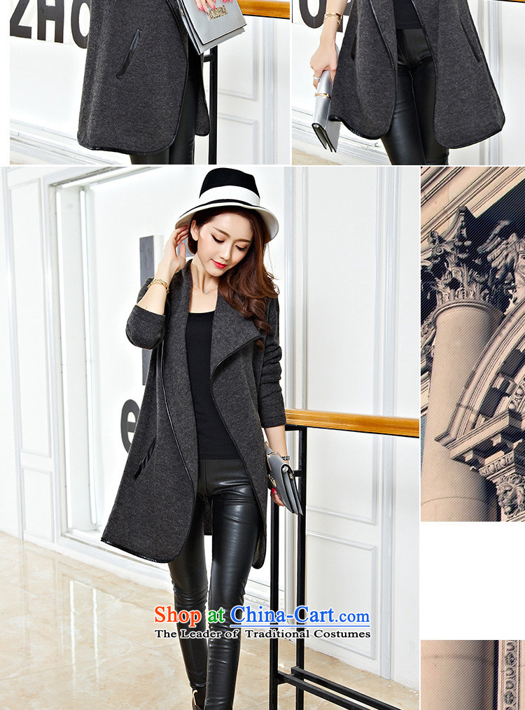 Jung-eun 2015 autumn and winter new woolen wind jacket women XL Graphics thin, Korean gross? And color 3XL shawl 1290 picture, prices, brand platters! The elections are supplied in the national character of distribution, so action, buy now enjoy more preferential! As soon as possible.