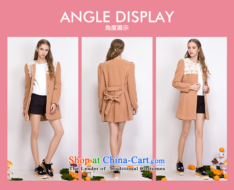 Aida 2015 Winter New Lin sweet princess wind gentlewoman stitching lace wool coat jacket CA33397466 PURGE? And color S picture, prices, brand platters! The elections are supplied in the national character of distribution, so action, buy now enjoy more preferential! As soon as possible.
