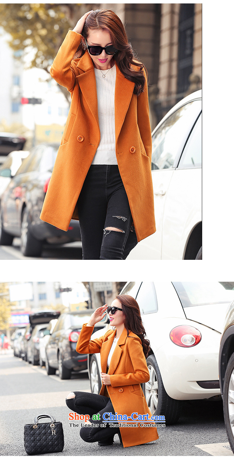 Ho ho 2015 autumn and winter new Korean female coats of Sau San Mao? in the medium to long term, in gross? jacket female RED M picture, prices, brand platters! The elections are supplied in the national character of distribution, so action, buy now enjoy more preferential! As soon as possible.
