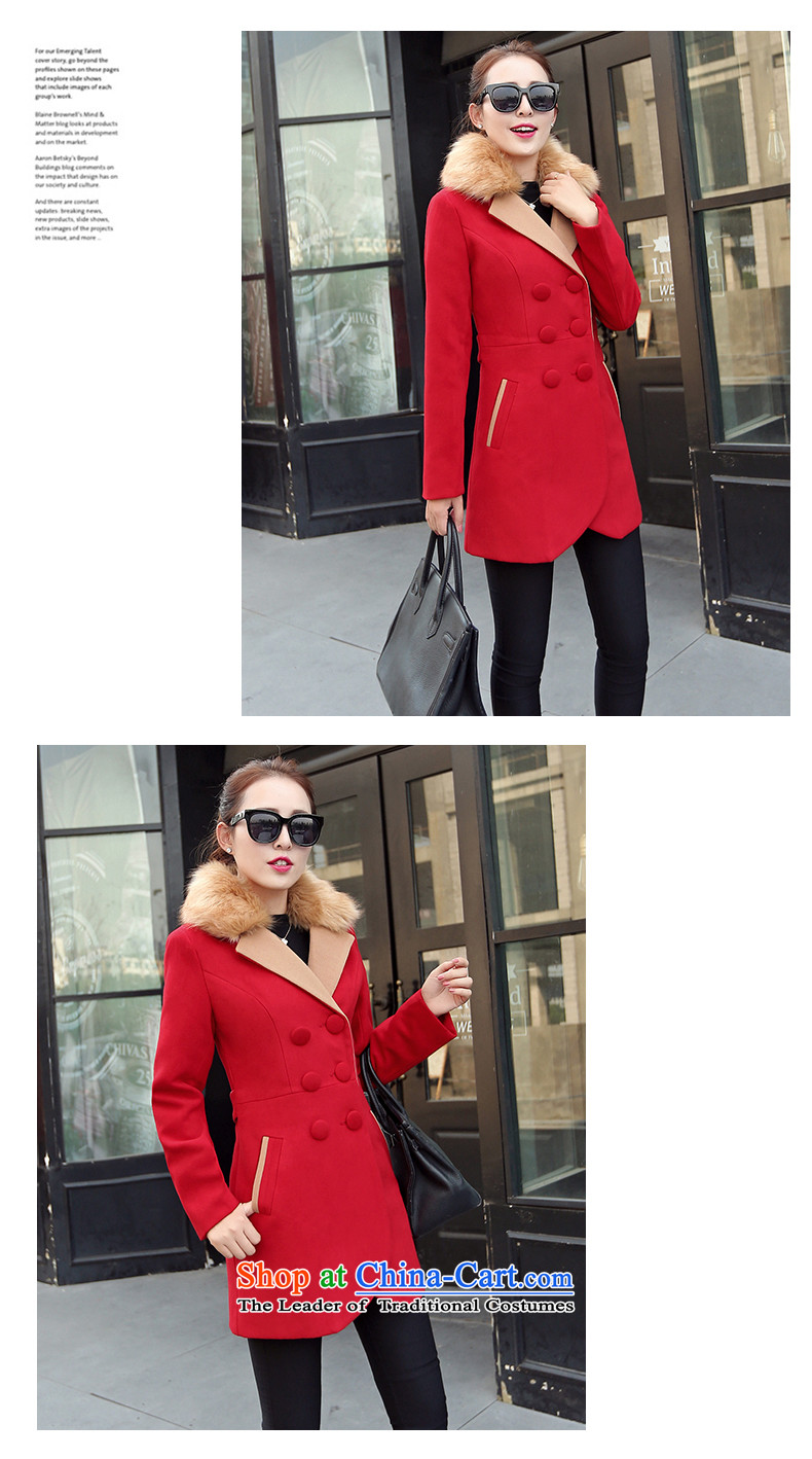 , Julia welcomes the 2015 autumn and winter female Korean female coats gross? Simple casual Wild hair for long long-sleeved jacket is pure color coat 9523 female navy M picture, prices, brand platters! The elections are supplied in the national character of distribution, so action, buy now enjoy more preferential! As soon as possible.