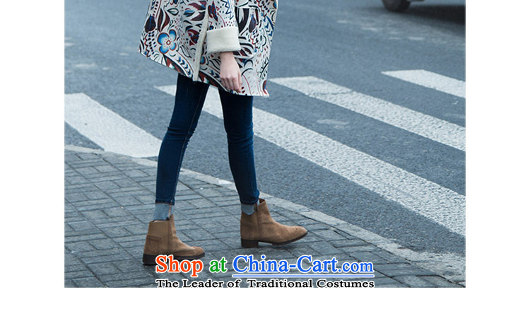 The new 2015 autumn and winter woolen coat female autumn and winter loose emulation lamb jacket lapel retro stamp suede windbreaker wool coat in the Korean version of the picture, the price and the M/160 brand platters! The elections are supplied in the national character of distribution, so action, buy now enjoy more preferential! As soon as possible.