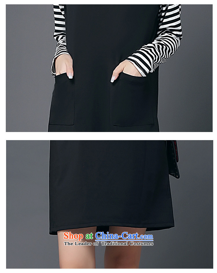 Load the autumn 2015 zebina ya long-sleeved blouses and larger stripe T-shirt + strap kit 9051 skirt black XXL picture, prices, brand platters! The elections are supplied in the national character of distribution, so action, buy now enjoy more preferential! As soon as possible.