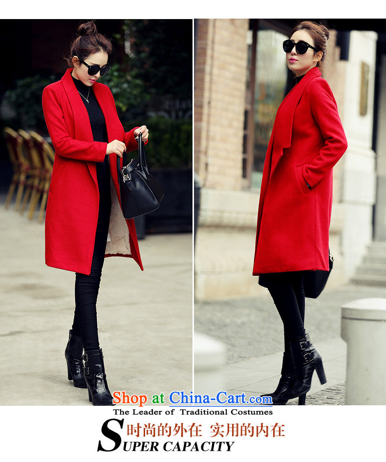 For sweet winter 2015 new thick a wool coat in the long load Fleece Jacket is Sau San Female Red M picture, prices, brand platters! The elections are supplied in the national character of distribution, so action, buy now enjoy more preferential! As soon as possible.