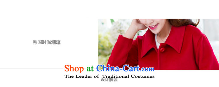 Shirley Europe 2015 Fall/Winter Collections new stylish Sau San in gross? jacket long Korean female red cloak gross? L picture, prices, brand platters! The elections are supplied in the national character of distribution, so action, buy now enjoy more preferential! As soon as possible.
