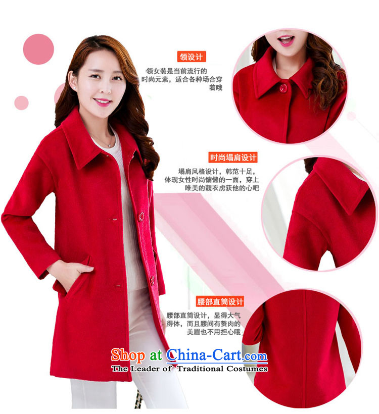Shirley Europe 2015 Fall/Winter Collections new stylish Sau San in gross? jacket long Korean female red cloak gross? L picture, prices, brand platters! The elections are supplied in the national character of distribution, so action, buy now enjoy more preferential! As soon as possible.