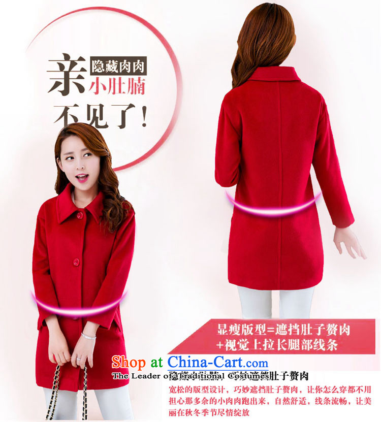 Shirley Europe 2015 Fall/Winter Collections new stylish Sau San in gross? jacket long Korean female red cloak gross? L picture, prices, brand platters! The elections are supplied in the national character of distribution, so action, buy now enjoy more preferential! As soon as possible.