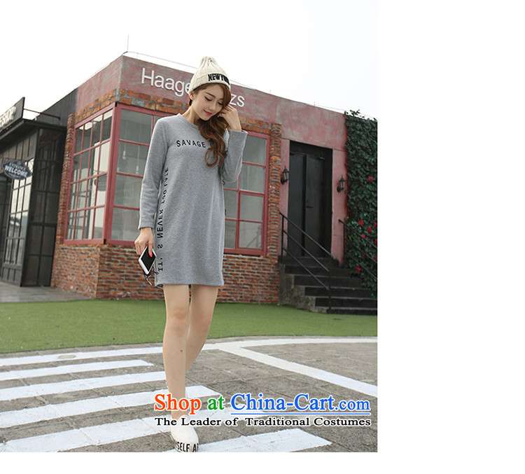 For M- 2015 to increase the number of women in autumn and winter new Korean Version Stamp thick mm loose video thin dresses in long-lint-free warm sweater, forming the thick black 1351 3XL picture, prices, brand platters! The elections are supplied in the national character of distribution, so action, buy now enjoy more preferential! As soon as possible.