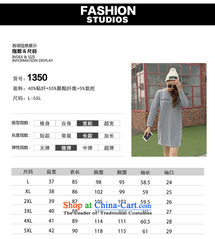 For M- 2015 to increase the number of women in autumn and winter new Korean Version Stamp thick mm loose video thin dresses in long-lint-free warm sweater, forming the thick black 1351 3XL picture, prices, brand platters! The elections are supplied in the national character of distribution, so action, buy now enjoy more preferential! As soon as possible.