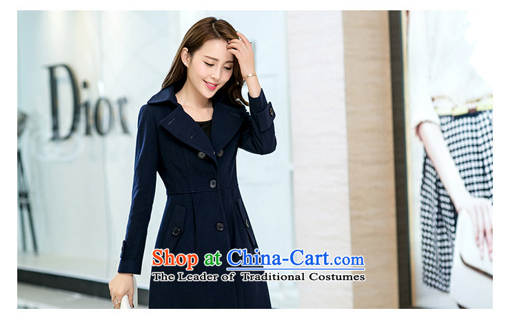 Shirley Europe 2015 Fall/Winter Collections new stylish Sau San cloak? In gross jacket long Korean female coats gross? orange L picture, prices, brand platters! The elections are supplied in the national character of distribution, so action, buy now enjoy more preferential! As soon as possible.