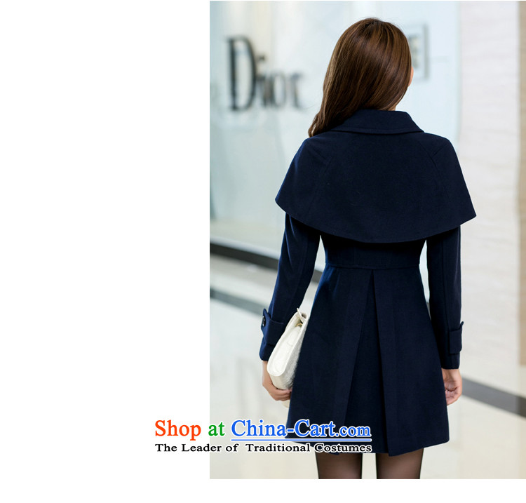 Shirley Europe 2015 Fall/Winter Collections new stylish Sau San cloak? In gross jacket long Korean female coats gross? orange L picture, prices, brand platters! The elections are supplied in the national character of distribution, so action, buy now enjoy more preferential! As soon as possible.