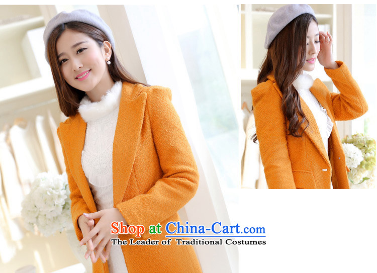 Korea 2015 Stanley New autumn and winter coats? female gross Sau San a grain of detained a wool coat suit in long hair? female white M coat picture, prices, brand platters! The elections are supplied in the national character of distribution, so action, buy now enjoy more preferential! As soon as possible.