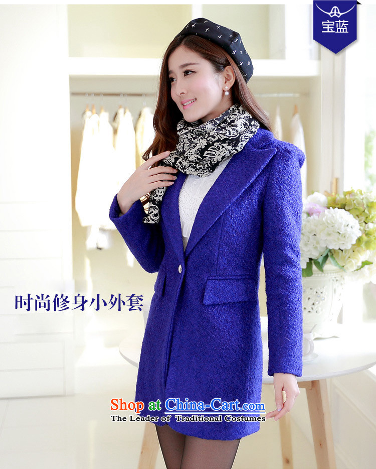 Korea 2015 Stanley New autumn and winter coats? female gross Sau San a grain of detained a wool coat suit in long hair? female white M coat picture, prices, brand platters! The elections are supplied in the national character of distribution, so action, buy now enjoy more preferential! As soon as possible.