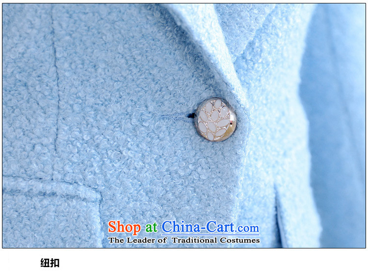 Korea 2015 Stanley New autumn and winter coats? female gross Sau San a grain of detained a wool coat suit in long hair? female white M coat picture, prices, brand platters! The elections are supplied in the national character of distribution, so action, buy now enjoy more preferential! As soon as possible.