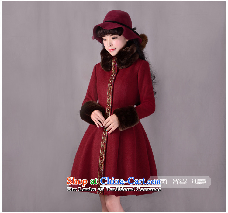 Fireworks Hot Winter 2015 new women's original minimalist temperament jacket Su Yu gross? red L picture, prices, brand platters! The elections are supplied in the national character of distribution, so action, buy now enjoy more preferential! As soon as possible.