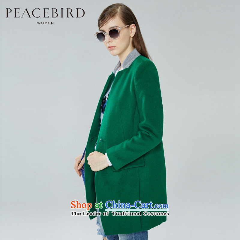 [ New shining peacebird Women's Health 2015 new products for winter coats A4AA54311 spell color? pink S PEACEBIRD shopping on the Internet has been pressed.