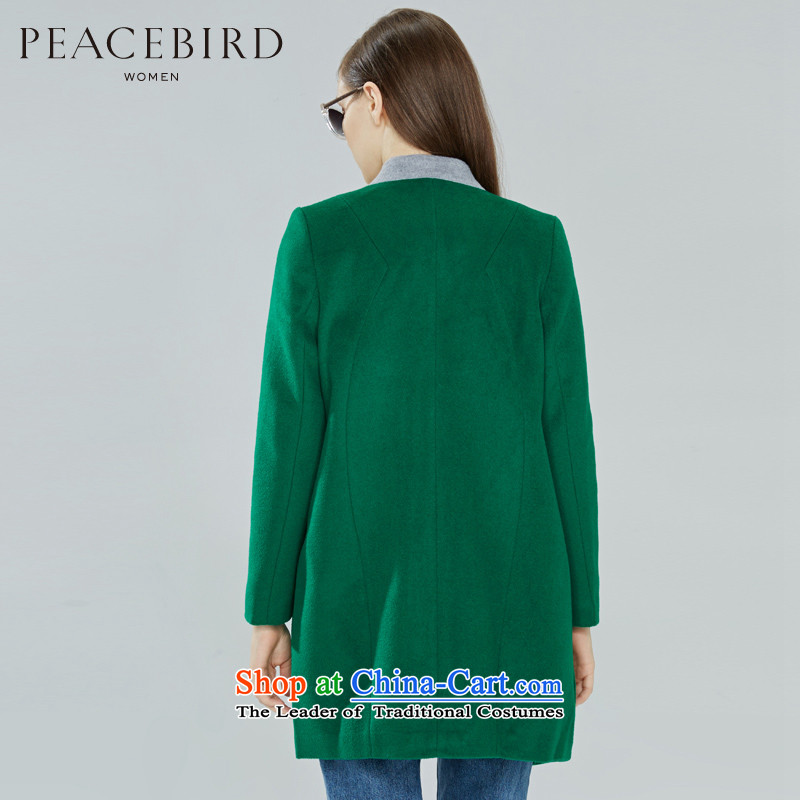 [ New shining peacebird Women's Health 2015 new products for winter coats A4AA54311 spell color? pink S PEACEBIRD shopping on the Internet has been pressed.
