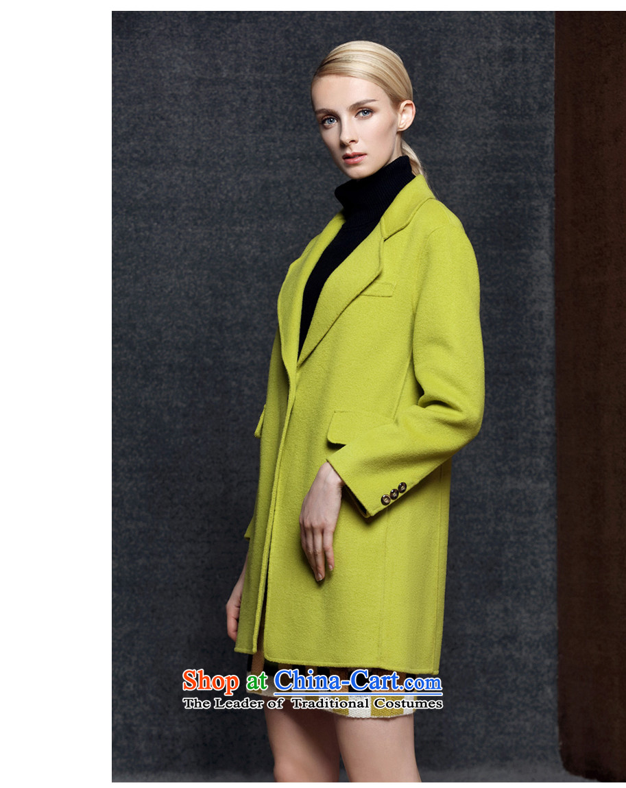 The suspension of the autumn and winter 2015 Yuen new Korean girl in Sau San woolen coat long double-sided gross jacket coat? female cashmere overcoat jacket 1459 Red L picture, prices, brand platters! The elections are supplied in the national character of distribution, so action, buy now enjoy more preferential! As soon as possible.