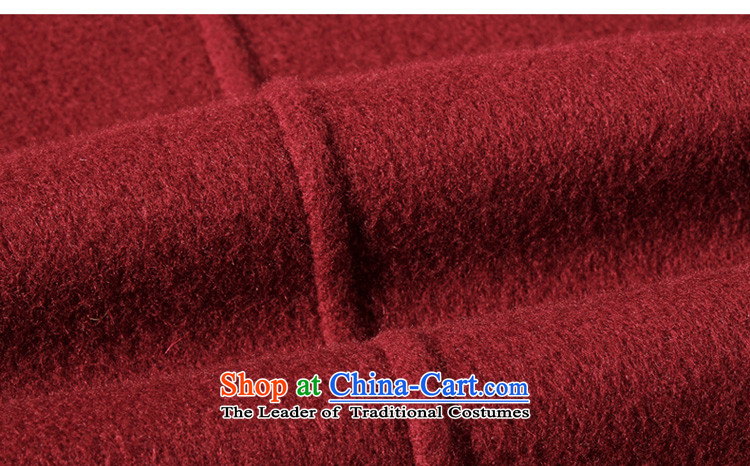 The suspension of the autumn and winter 2015 Yuen new Korean girl in Sau San woolen coat long double-sided gross jacket coat? female cashmere overcoat jacket 1459 Red L picture, prices, brand platters! The elections are supplied in the national character of distribution, so action, buy now enjoy more preferential! As soon as possible.