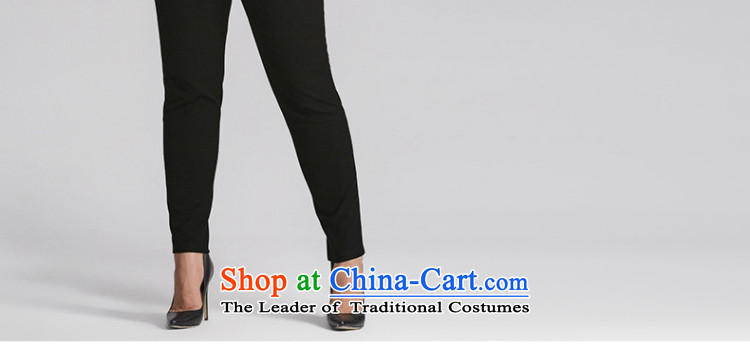The former Yugoslavia mecca for larger women 2015 winter clothing new stylish mm thick knocked the ribbon pocket casual pants 953091589  5XL black picture, prices, brand platters! The elections are supplied in the national character of distribution, so action, buy now enjoy more preferential! As soon as possible.