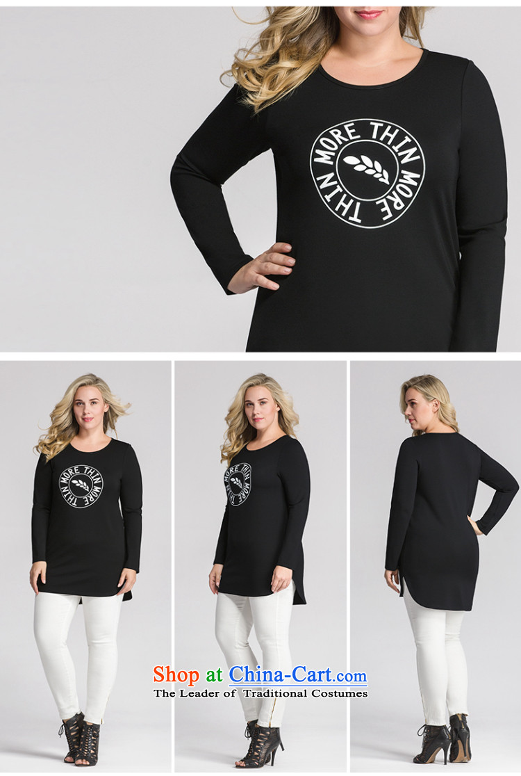The former Yugoslavia Migdal Code women 2015 Autumn replacing new stylish black mm thick anterior stamp long-sleeved T-shirt 953151375 3XL black picture, prices, brand platters! The elections are supplied in the national character of distribution, so action, buy now enjoy more preferential! As soon as possible.