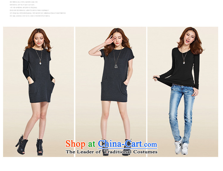 Chung Cayman El 2015 Fall/Winter Collections new Korean large thin graphics Sau San female thick mm loose two kits long-sleeved dresses 648 carbon , prices, picture XXXL brand platters! The elections are supplied in the national character of distribution, so action, buy now enjoy more preferential! As soon as possible.