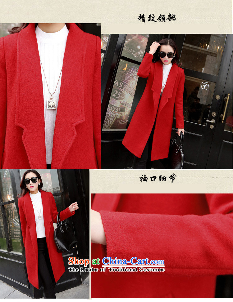Yi power dream girl 2015 Autumn coat? for women for winter new Korean version in long hair Sau San? female 220 red jacket M picture, prices, brand platters! The elections are supplied in the national character of distribution, so action, buy now enjoy more preferential! As soon as possible.