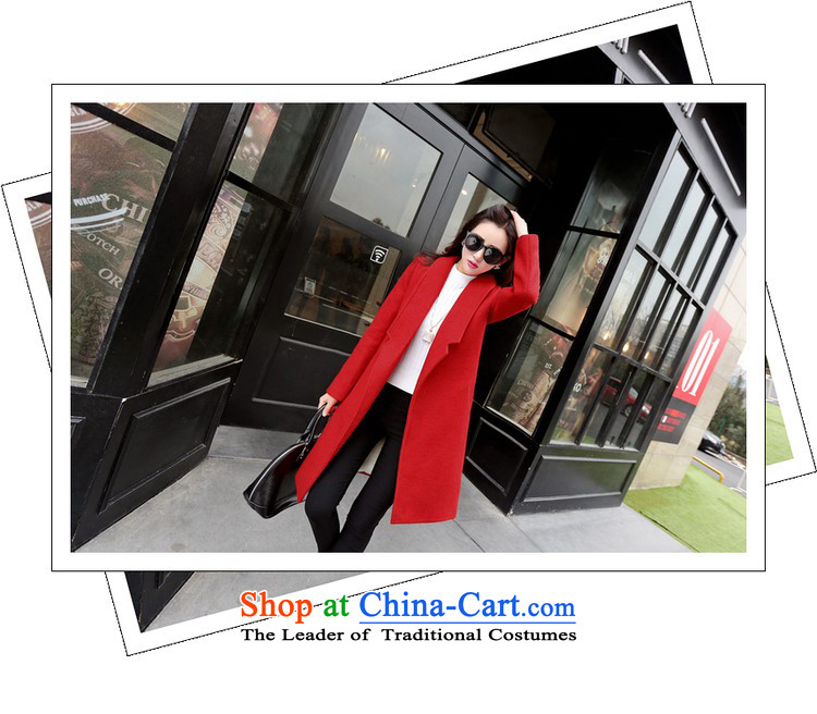 Yi power dream girl 2015 Autumn coat? for women for winter new Korean version in long hair Sau San? female 220 red jacket M picture, prices, brand platters! The elections are supplied in the national character of distribution, so action, buy now enjoy more preferential! As soon as possible.