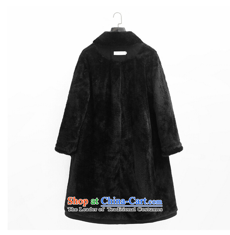 Long)? coats LINKTINA female Western Wind autumn and winter new plus fluff? female coats thick a wool coat L1286 female black plus lint-free pictures, prices, S brand platters! The elections are supplied in the national character of distribution, so action, buy now enjoy more preferential! As soon as possible.