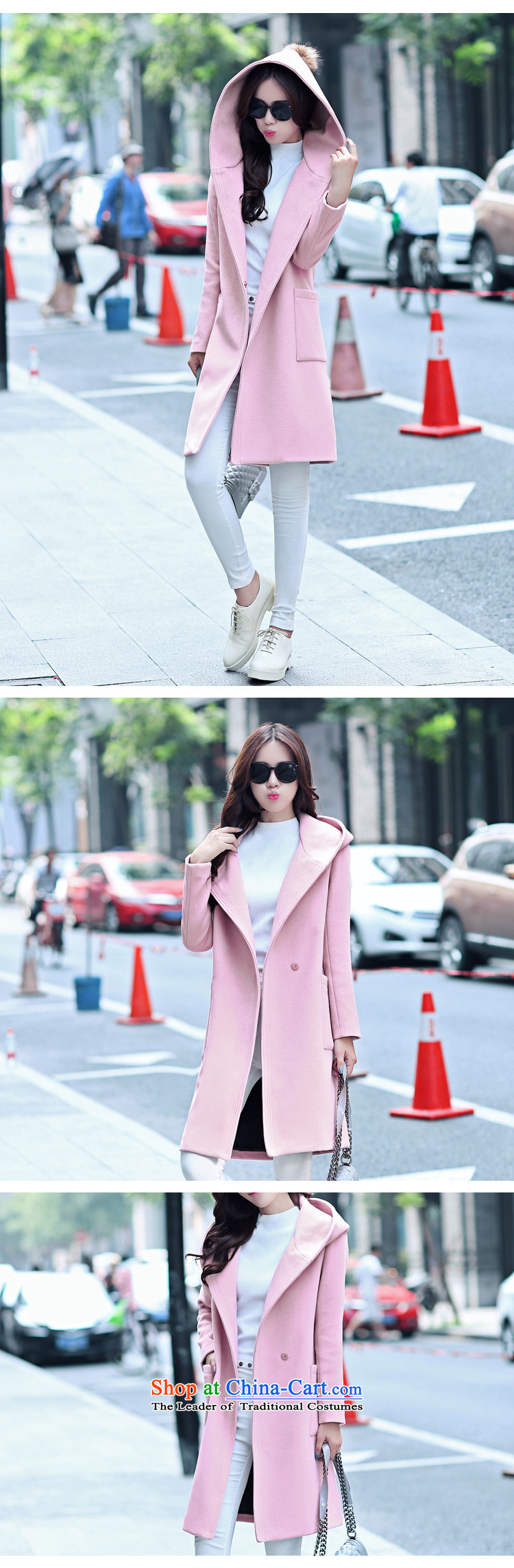 2015 Winter Olympics to Tian, Korean large relaxd thick wool coat is Ms. pink sweet in long cap jacket female commercial gross? toner M pictures, prices, brand platters! The elections are supplied in the national character of distribution, so action, buy now enjoy more preferential! As soon as possible.