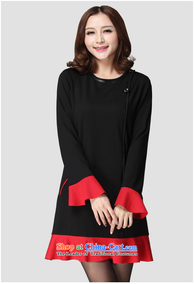 The Korean version of the new 2015 extra women fall thick mm sister replacing video thin dresses to stylish niba cuff Sau San OL short skirt wear skirts 5XL red 160-175 about catty picture, prices, brand platters! The elections are supplied in the national character of distribution, so action, buy now enjoy more preferential! As soon as possible.