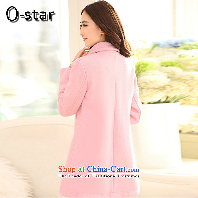  Gross coats women o-star? 2015 autumn and winter new Korean version in the Sau San long larger women's gross overcoat and women? red Xl,o-star,,, shopping on the Internet