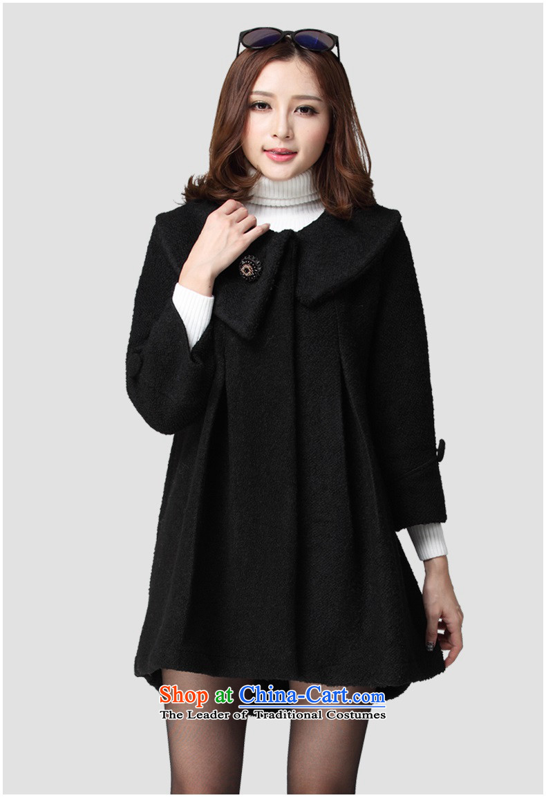 2015 to increase the number of female new Fall/Winter Collections thick mm sister warm jacket coat? Relax gross A swing loose video thin dolls wear black 6XL approximately 180-200 catty picture, prices, brand platters! The elections are supplied in the national character of distribution, so action, buy now enjoy more preferential! As soon as possible.