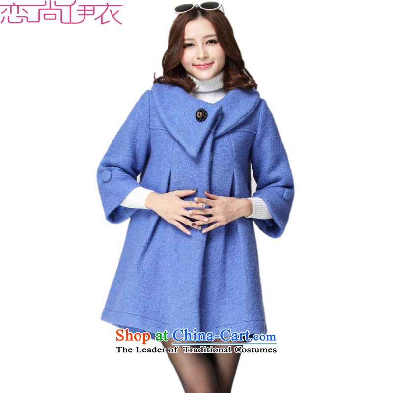 2015 to increase the number of female new Fall/Winter Collections thick mm sister warm jacket coat? Relax gross A swing loose video thin dolls wear black 6XL approximately 180-200, land is of Yi , , , shopping on the Internet