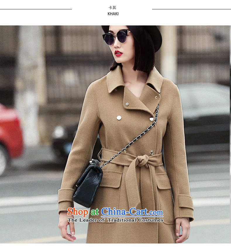 Karsionci 2015 new autumn and winter new counters and grades of products with two-sided cashmere overcoat girl in long on Tsing M picture, prices, brand platters! The elections are supplied in the national character of distribution, so action, buy now enjoy more preferential! As soon as possible.