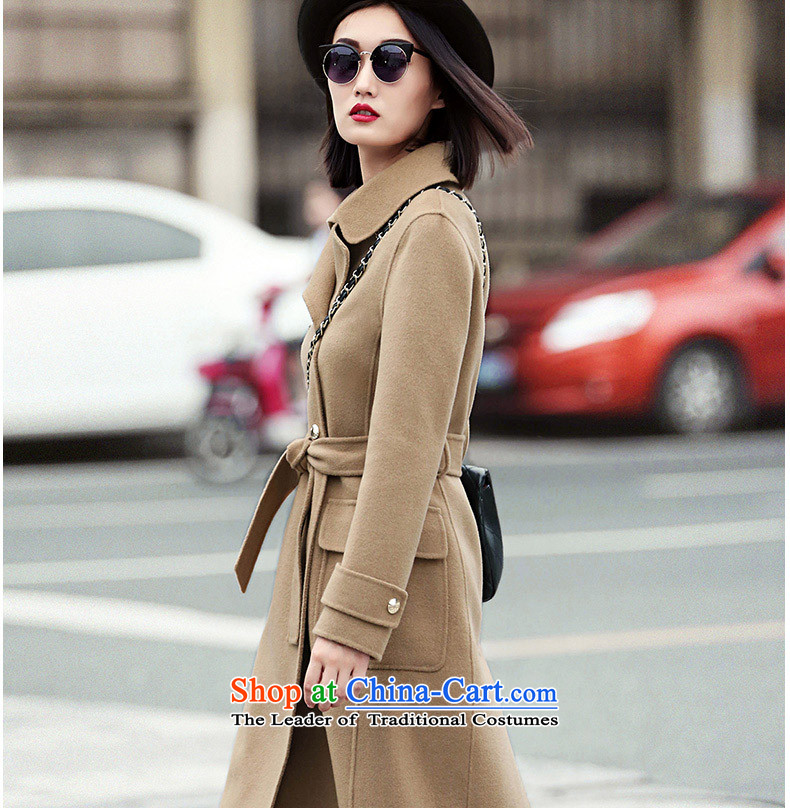 Karsionci 2015 new autumn and winter new counters and grades of products with two-sided cashmere overcoat girl in long on Tsing M picture, prices, brand platters! The elections are supplied in the national character of distribution, so action, buy now enjoy more preferential! As soon as possible.