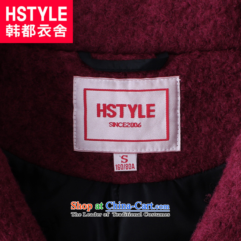 Korea has the Korean version of the Dag Hammarskjöld yi 2015 winter clothing new products with stylish youth loose video thin solid color jacket JN4498 gross? Restaurant Red , L, Korea has Yi Homes , , , shopping on the Internet